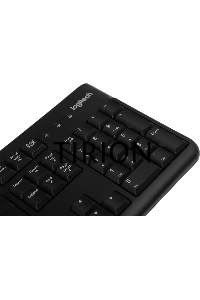 Клавиатура проводная Logitech K120 for business, USB Черный