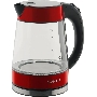 Чайник электрический Scarlett SC-EK27G79 красный, 2200 Вт, 1.7 л