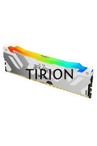 Оперативная память Kingston Fury Renegade, DDR5, 16GB (1x16GB), 8000MHz, CL38, радиатор, RGB, белый