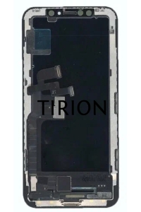 Дисплей Amperin для Apple iPhone X в сборе с тачскрином (Soft Oled), черный