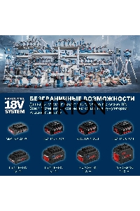 Эксцентриковая шлифмашина Bosch GEX 18V-125 D125мм аккум. (0601372201)