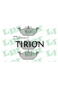 Колодки тормозные передние LPR 05P692, комплект