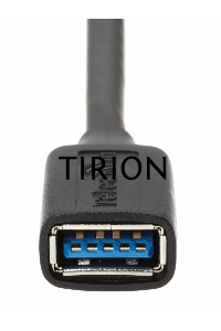 Кабель удлинительный USB3.0 Am-Af 5m Telecom черный (TUS708-5M)