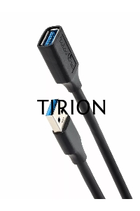 Кабель удлинительный USB3.0 Am-Af 5m Telecom черный (TUS708-5M)