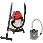 Строительный пылесос Einhell TC-VC 1820 S Kit серебристый/красный, 1250 Вт, уборка сухая/влажная, пылесборник мешок, 20 л