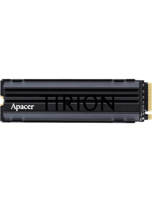 Накопитель SSD Apacer AS2280Q4U, 1Tb, M.2 2280, PCIe 4.0 x4, NVMe, R/W 7300/6000, с радиатором