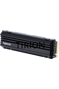 Накопитель SSD Apacer AS2280Q4U, 1Tb, M.2 2280, PCIe 4.0 x4, NVMe, R/W 7300/6000, с радиатором