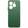 Чехол (клип-кейс) BoraSCO для Infinix Hot 40i/Smart 8/8 Plus/8 Pro Silicone Case  зеленый опал
