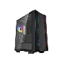 Компьютерный корпус Deepcool CC560 ARGB V2 без БП, боковое окно (закаленное стекло), 3x120мм ARGB LED вентилятор спереди и 1x120мм ARGB LED вентилятор сзади, черный, ATX
