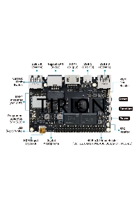 Одноплатный компьютер Khadas VIM4 ARM Cortex-A73 4-Core + Cortex-A53 4-Core Amlogic A311D2 2.2GHz 8+32GB