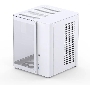 Корпус без блока питания JONSBO TK-1, Mini-Tower, TG, no fan, 1xUSB-A 3.2 + 1xUSB-C 3.2, mATX, mITX White