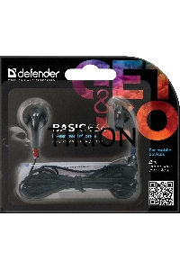 Наушники Defender Basic 634 черный