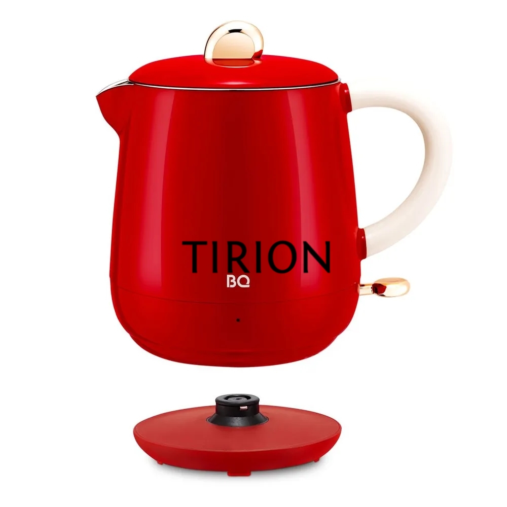 Чайник BQ KT1717P Red. Мощность:1000 Вт, Объем 0,6л
