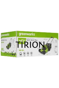 Газонокосилка аккумуляторная GreenWorks GD40LM48SP, 40v, 48 см, без АКБ и ЗУ (2517407)