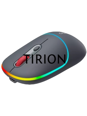 Мышь беспроводная Canyon MW-22 темно-серый, 1600 dpi, радиоканал, Bluetooth, USB, кнопки - 4