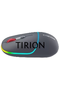 Мышь беспроводная Canyon MW-22 темно-серый, 1600 dpi, радиоканал, Bluetooth, USB, кнопки - 4