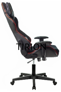 Кресло игровое A4Tech Bloody GC-400, черный/красный, крестовина пластик