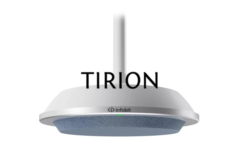 Микрофон Infobit [iSpeaker CM710] Микрофонный массив, Digital Array Ceiling Microphone, support daisy-chain