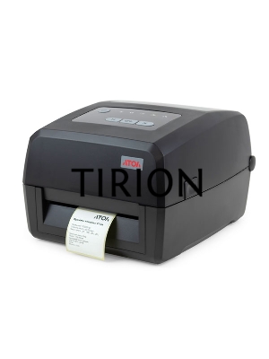 Принтер этикеток термотрансферный Атол TT44 (60110) 203 dpi, 203 мм/сек, USB, RS-232 (COM порт, Serial), Ethernet, чёрный