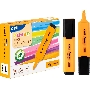 Текстовыделитель Deli EU366-OR Jumbo скошенный пиш. наконечник 1-5мм оранжевый
