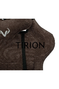 Кресло игровое Бюрократ VIKING KNIGHT LT10 FABRIC коричневый крестовина металл/пластик