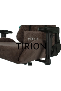 Кресло игровое Бюрократ VIKING KNIGHT LT10 FABRIC коричневый крестовина металл/пластик