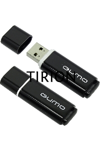 Флэш Диск QUMO 8GB Optiva 02 Black QM8GUD-OP2-black