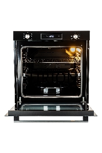 Электрический духовой шкаф Simfer B6EB56026, встраиваемый, черный