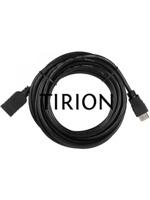 Кабель ACD-DHHF1-50B  HDMI 1.4, Golden Plated,19m/19f, HDMI extension, черный, 5м (74229)