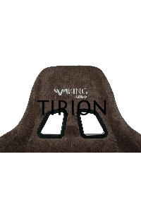Кресло игровое Бюрократ VIKING KNIGHT LT10 FABRIC коричневый крестовина металл/пластик