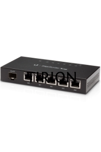 Сетевое оборудование UBIQUITI ER-X-SFP Маршрутизатор 5x Ethernet, 1x SFP, раздача PoE
