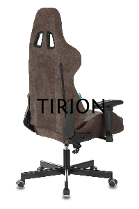Кресло игровое Бюрократ VIKING KNIGHT LT10 FABRIC коричневый крестовина металл/пластик