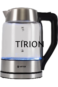 Чайник электрический Vitek VT-7043 1.7л. 2200Вт разноцветный корпус: стекло