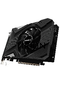 Видеокарта Gigabyte  GV-N1656OC-4GD 2.0 PCI-E nVidia GeForce GTX 1650 4gb OC (128bit/GDDR6/DVI/HDMI/DP/RTL)