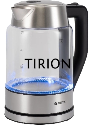 Чайник электрический Vitek VT-7043 1.7л. 2200Вт разноцветный корпус: стекло