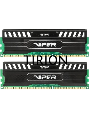 Оперативная память Patriot Viper 3, DDR3, 8GB (2x4 GB), 1600 MHz, CL9, радиатор, черный