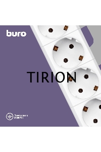 Сетевой фильтр Buro BU-SP3_USB_2A-W 3м (6 розеток) белый (коробка)