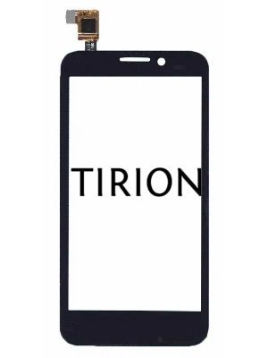 Сенсорное стекло (тачскрин) для Alcatel One Touch Snap 7025D, черное