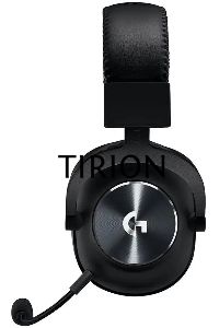 Наушники с микрофоном Logitech G Pro X черный 2м мониторные оголовье (981-000819)