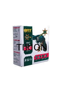 Отвертка аккумуляторная Fit 3.6 В, 180 об/мин, 3 Нм, 1 (Li-Ion) 1,3 Ач, 3-5 ч., 0,5 кг, рез. накл., подсвет., индик., держ.бит, кор.