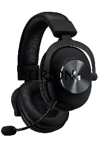 Наушники с микрофоном Logitech G Pro X черный 2м мониторные оголовье (981-000819)