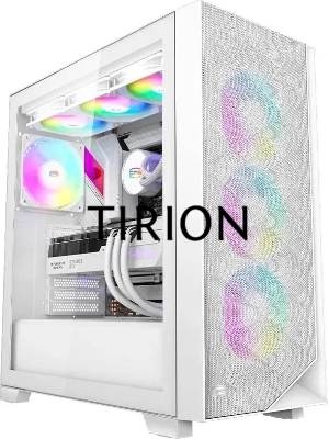 Компьютерный корпус PcCooler C3D510 WH ARGB белый без БП ATX 3x120mm 2xUSB3.0 1xUSB3.1 audio bott PSU