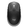 Мышь беспроводная Logitech M190 серый, 1000 dpi, радиоканал, USB, кнопки - 3