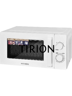 Микроволновая печь Hyundai HYM-M2005 белый, 20 л, 700 Вт, переключатели - поворотный механизм