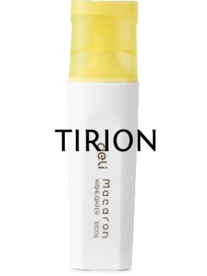 Текстовыделитель Deli ES621Syellow Macaron скошенный пиш. наконечник 1-5мм желтый