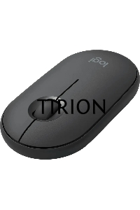 Мышь беспроводная Logitech Pebble M350 графитовый, 1000 dpi, радиоканал, Bluetooth, USB, кнопки - 3