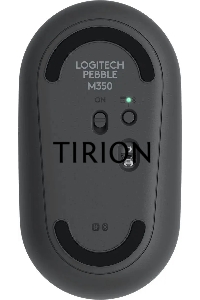 Мышь беспроводная Logitech Pebble M350 графитовый, 1000 dpi, радиоканал, Bluetooth, USB, кнопки - 3