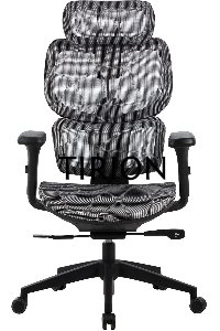 Кресло компьютерное Cactus CS-MC555-GY черный/серый, сетка