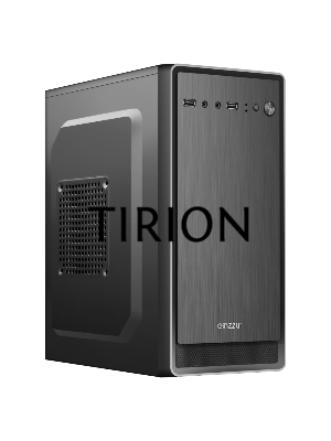 Компьютерный корпус Ginzzu B180 2*USB 2.0,AU w/o PSU