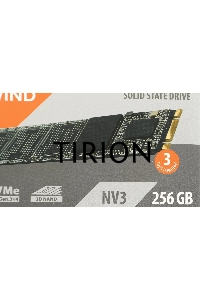Накопитель SSD SunWind NV3 SWSSD256GN3T, 256Gb, M.2 2280, PCIe 3.0 x4, NVMe, R/W 1800/1000